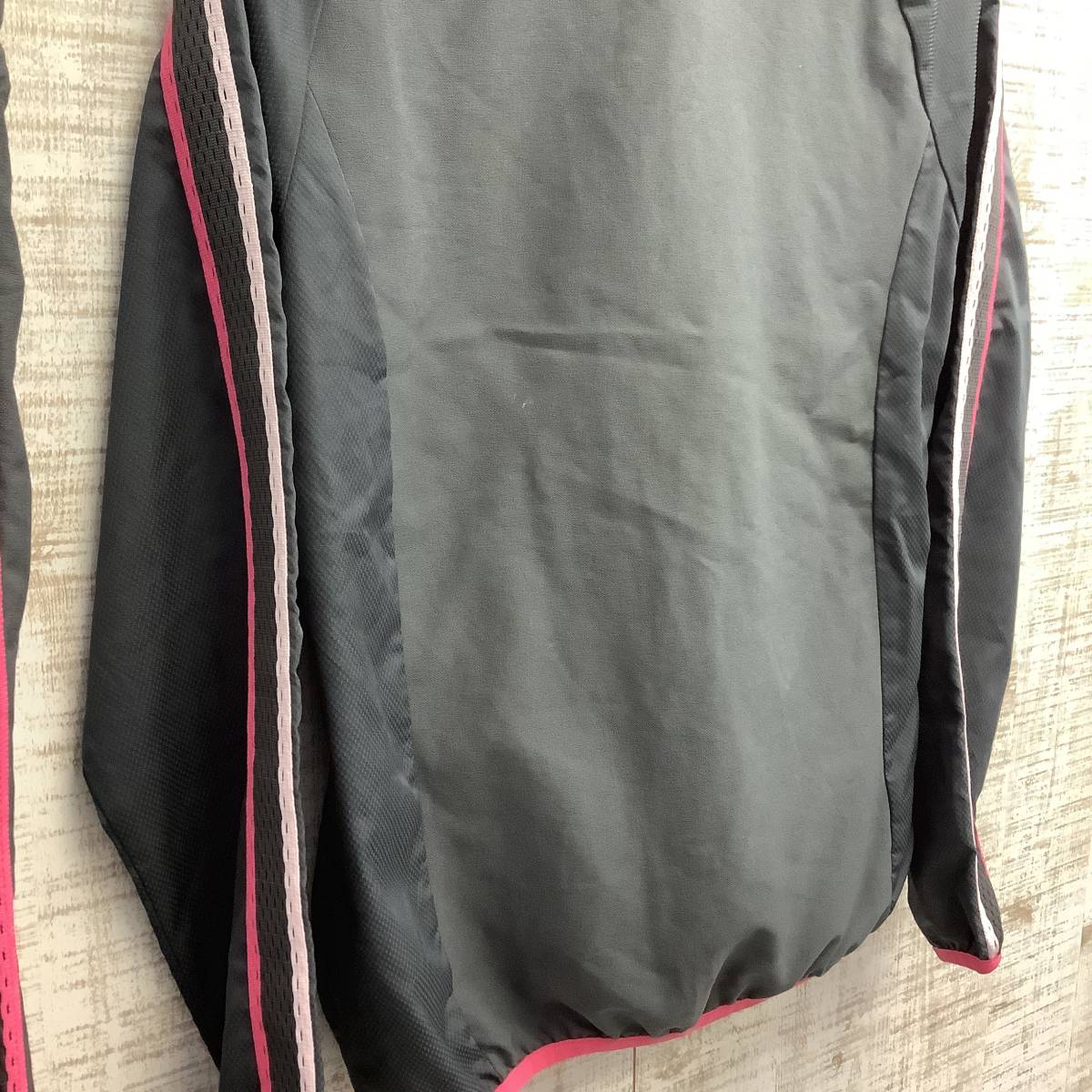 A389*NIKEl Nike jersey top and bottom set beautiful goods size S dark gray 