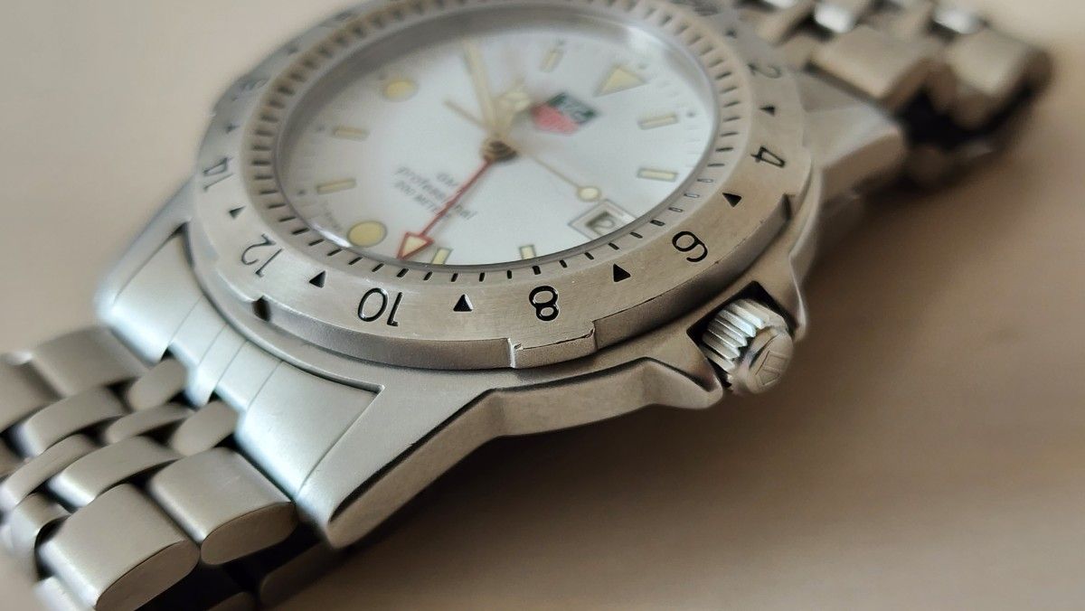 超希少GMT】TAG HEUER タグ・ホイヤー 1500 プロフェッショナル 超希少GMT】TAG HEUER タグ・ホイヤー 1500 プロフェッショナル