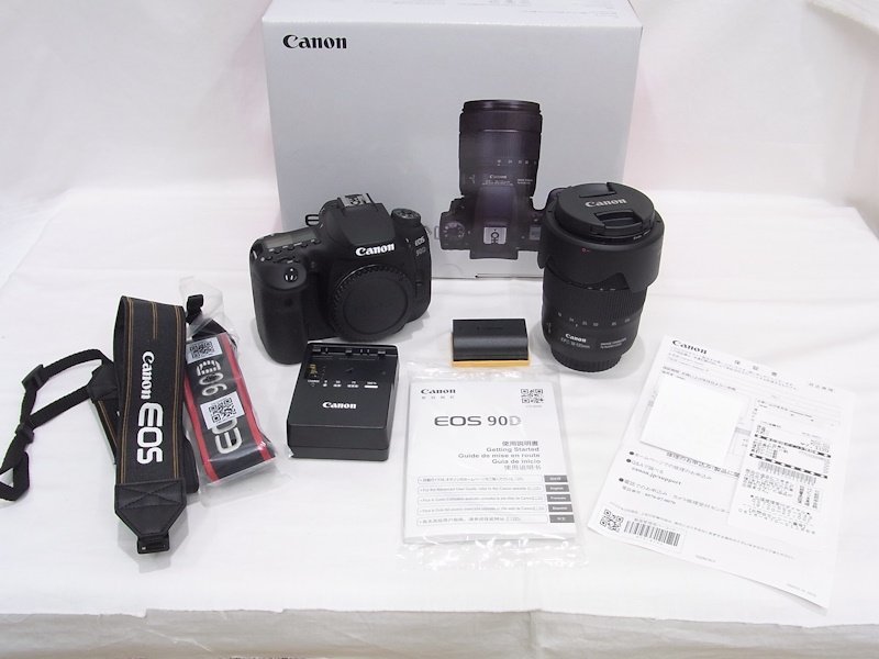 一番人気物 レンズキット 90D EOS Canon 2023年5月購入品☆中古美品