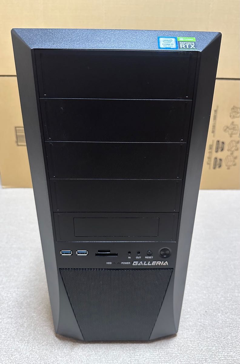 GALLERIA XF ガレリアゲーミングPC / Corei7 RTX2070-