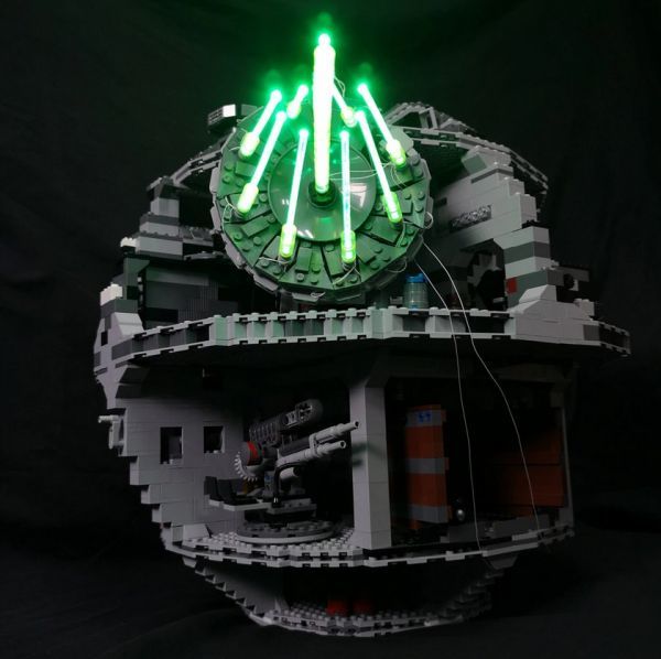 MOC LEGO レゴ 10143 75159 1018 互換 スターウォーズ デス・スター LED ライト キット DL033の画像2