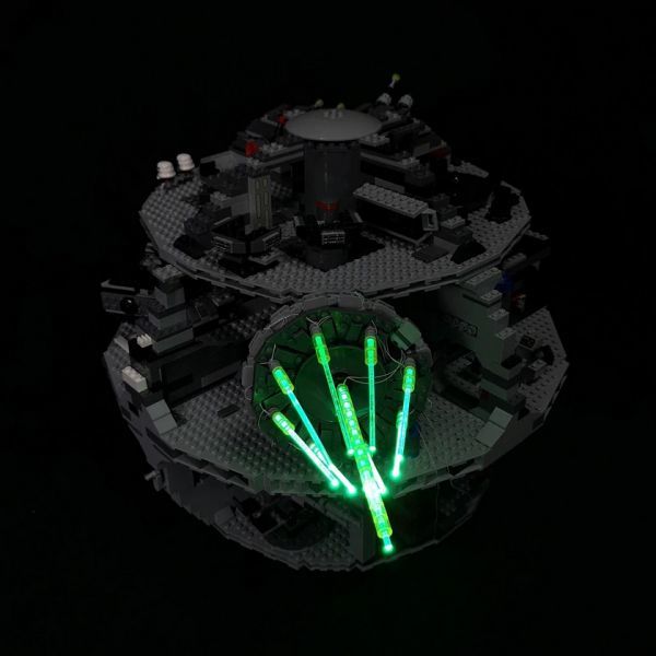 MOC LEGO レゴ 10143 75159 1018 互換 スターウォーズ デス・スター LED ライト キット DL033の画像3