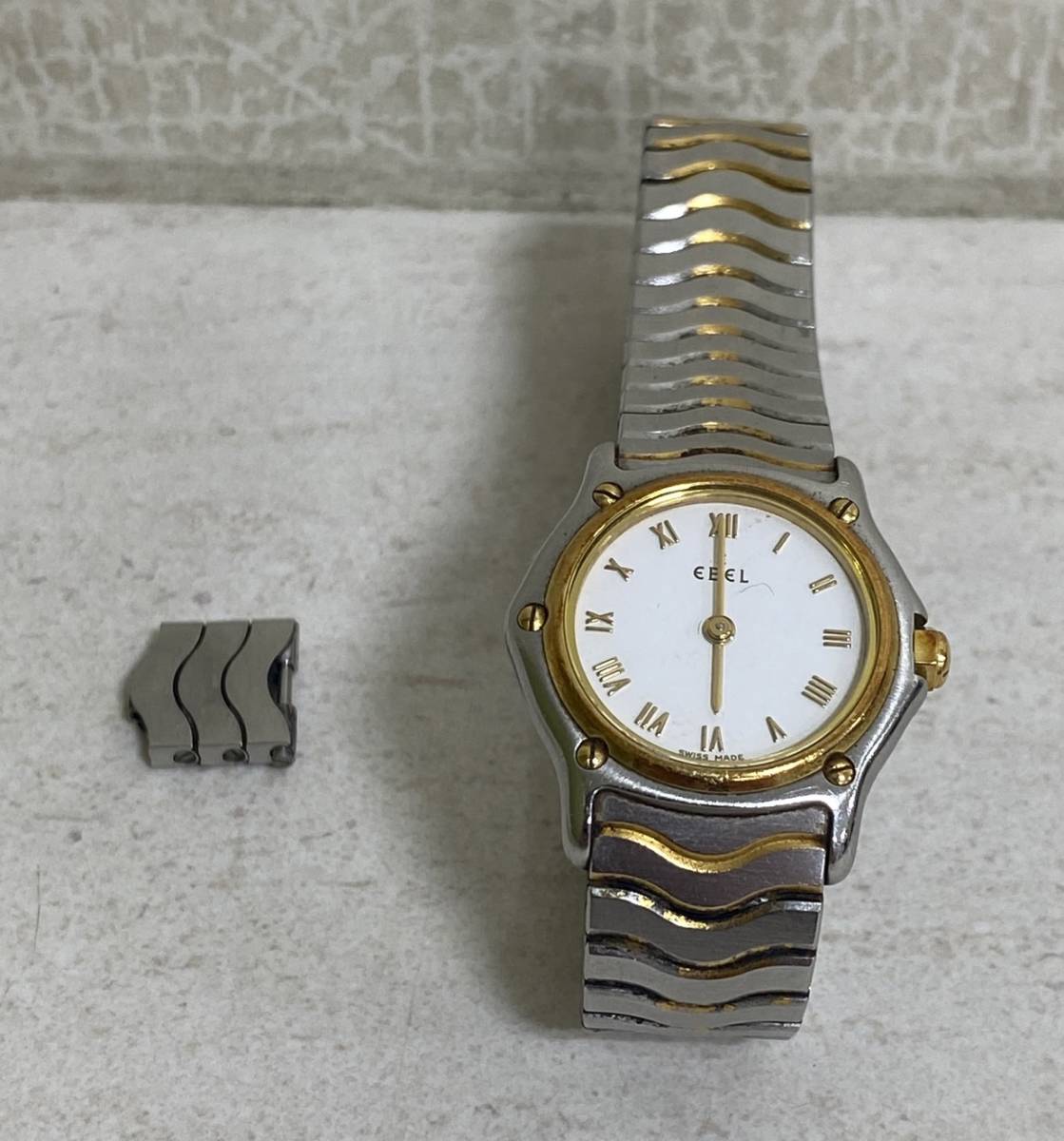 IK-23736】 EBEL エベル クラシックウェーブ 1057901 レディース腕時計