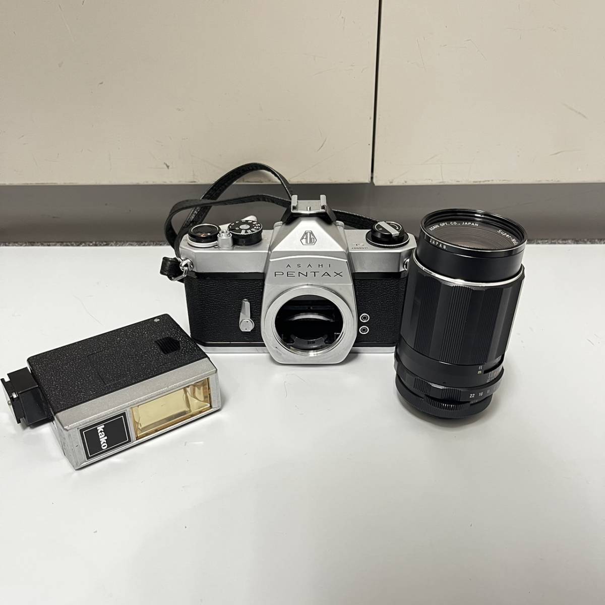 B-11463】1円~ カメラ セット売り レンズ フラッシュ ASAHI PENTAX