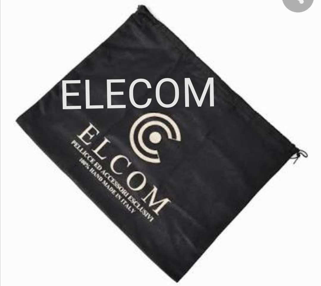 ELECOM　エレコム　Made In ITALY　ショッパー　きんちゃく袋