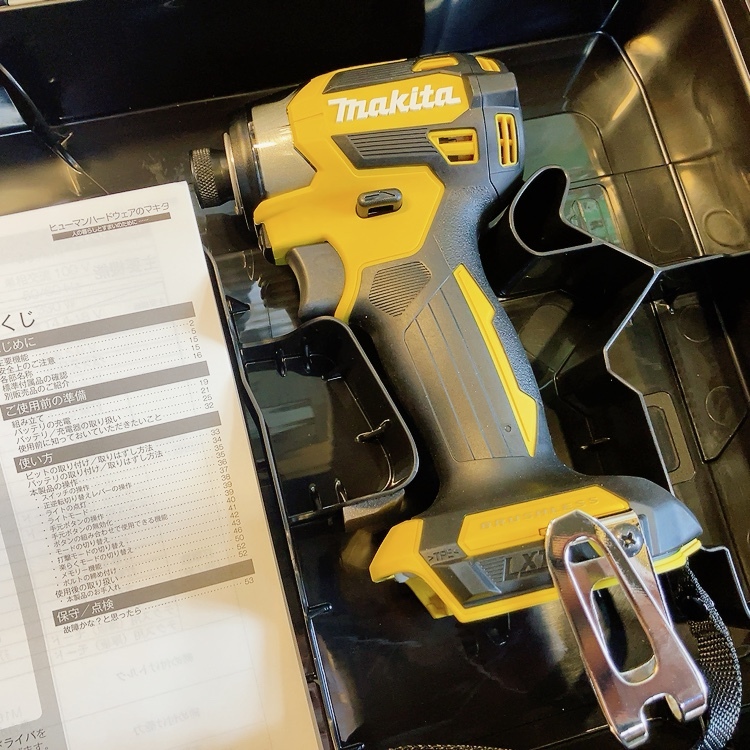 送料無料 未使用 makita マキタ TD173DZ イエロー 18V 充電式