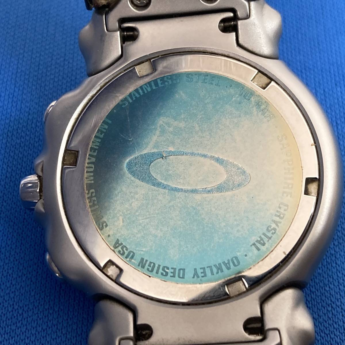ジャンク】OAKLEY JUDGE オークリー ジャッジ メンズ腕時計 電池 ジャンク】OAKLEY JUDGE オークリー ジャッジ メンズ腕時計 電池