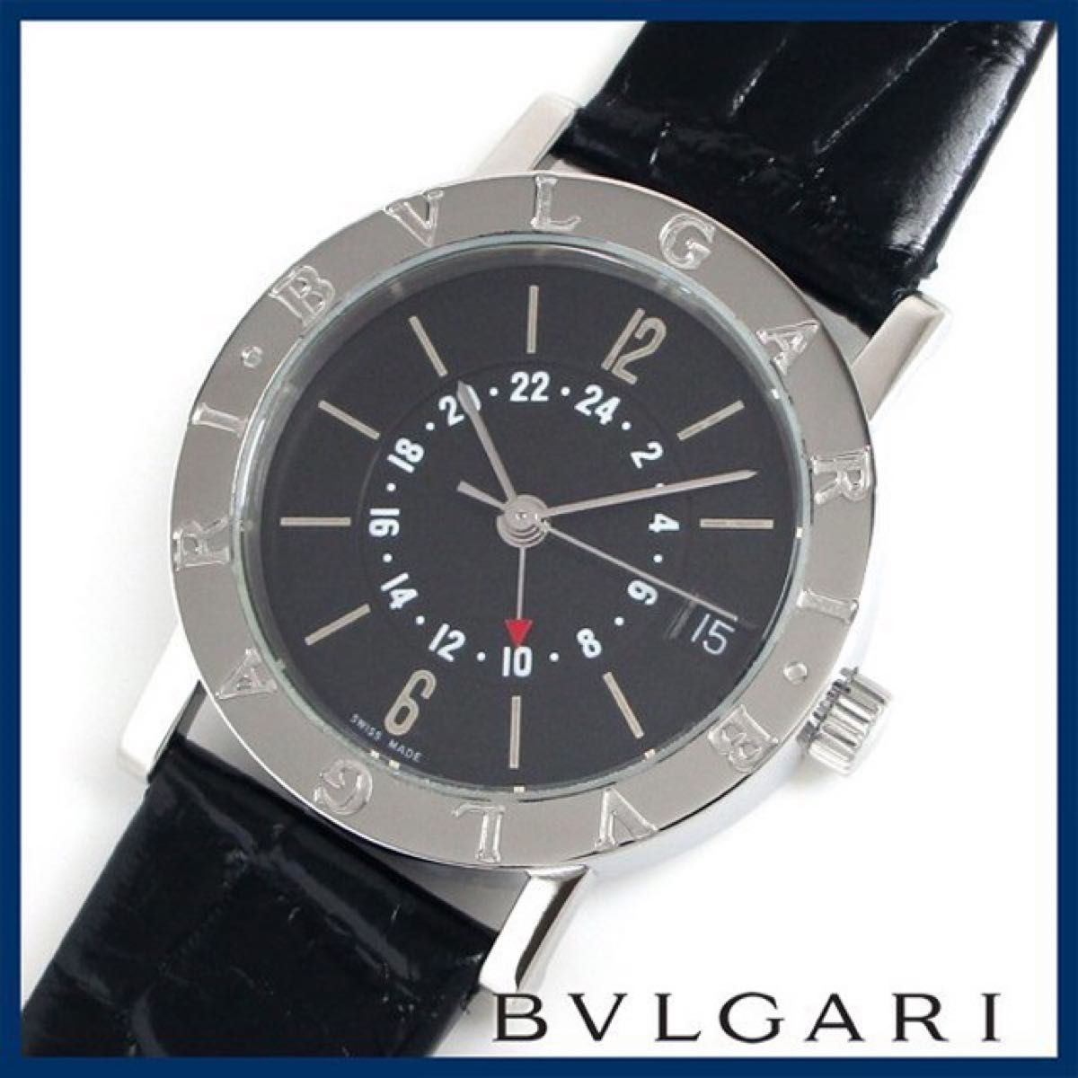 美品 BVLGARI ブルガリ BB33SL PERPETUEL ブラック - 腕時計、アクセサリー