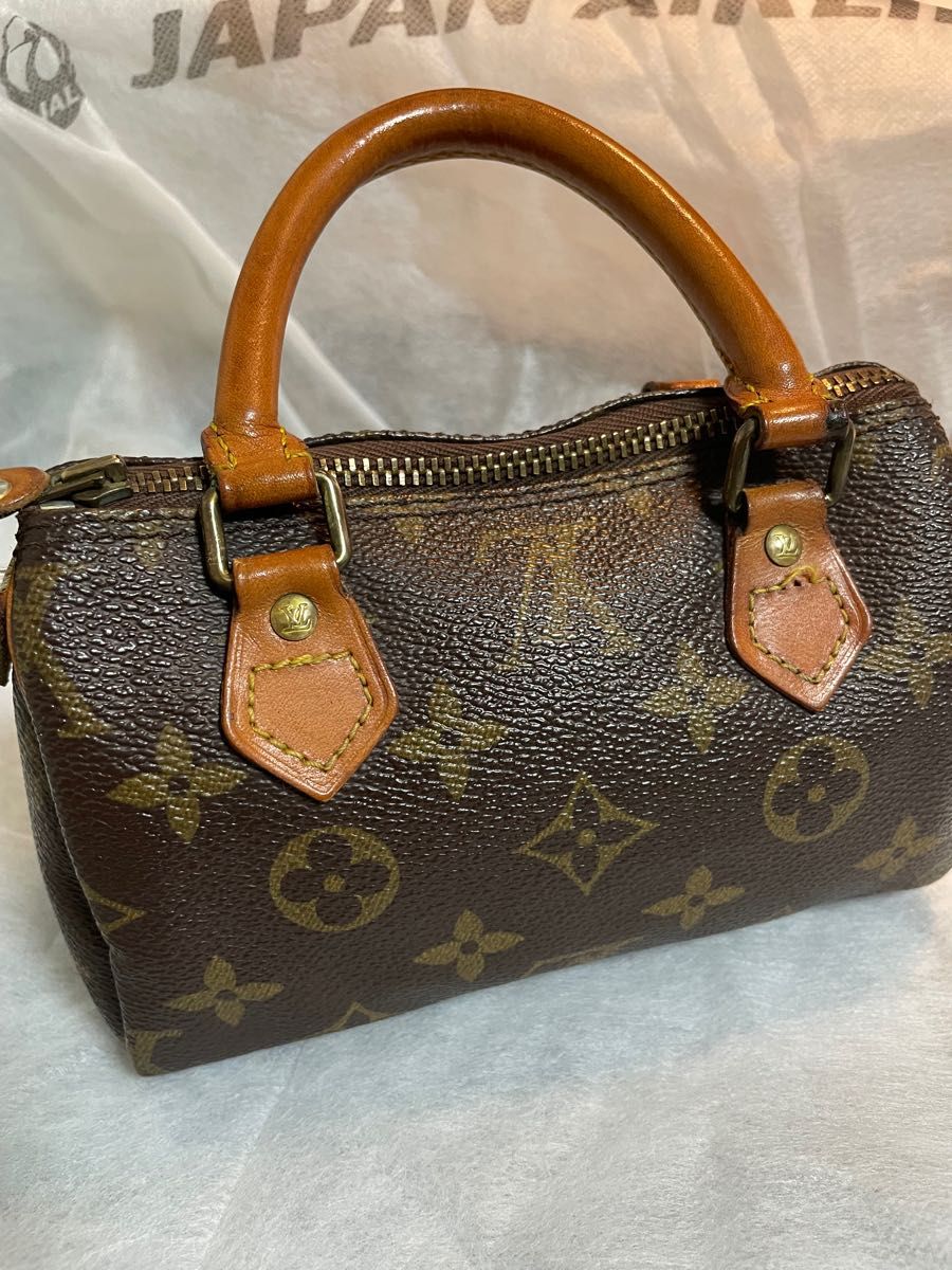 ルイヴィトン ミニスピーディー 旧型 白タグ LOUIS VUITTON ルイヴィトン ミニスピーディー 旧型 白タグ LOUIS VUITTON