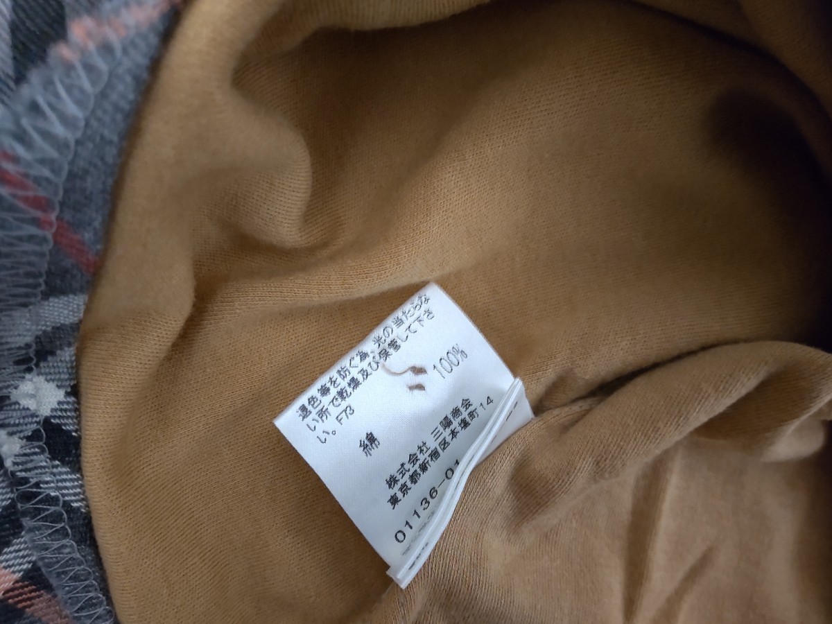 BURBERRY BLUE LABEL 7部袖 カットソー サイズ38 う3_画像6