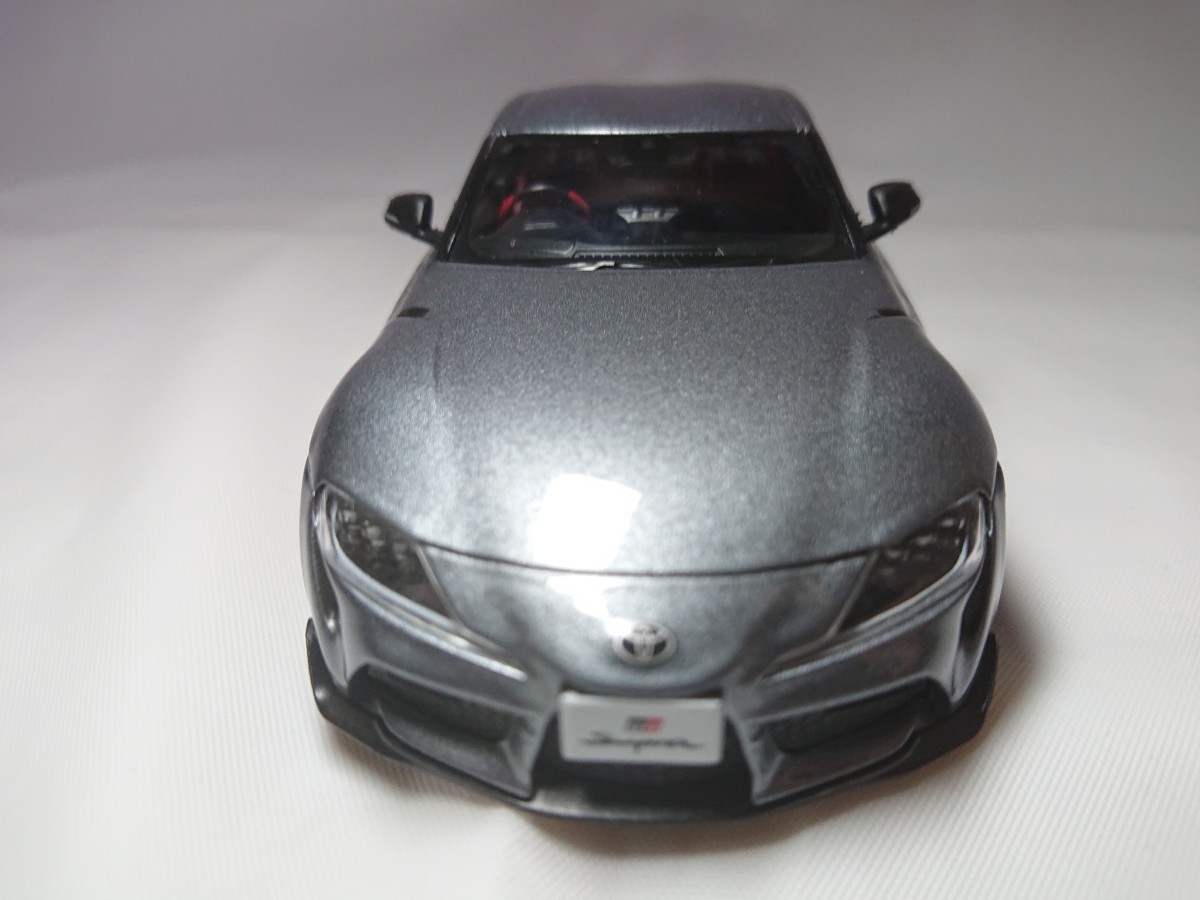 トヨタ GRスープラ アイスグレーメタリック 1/30色見本ミニカー箱なし