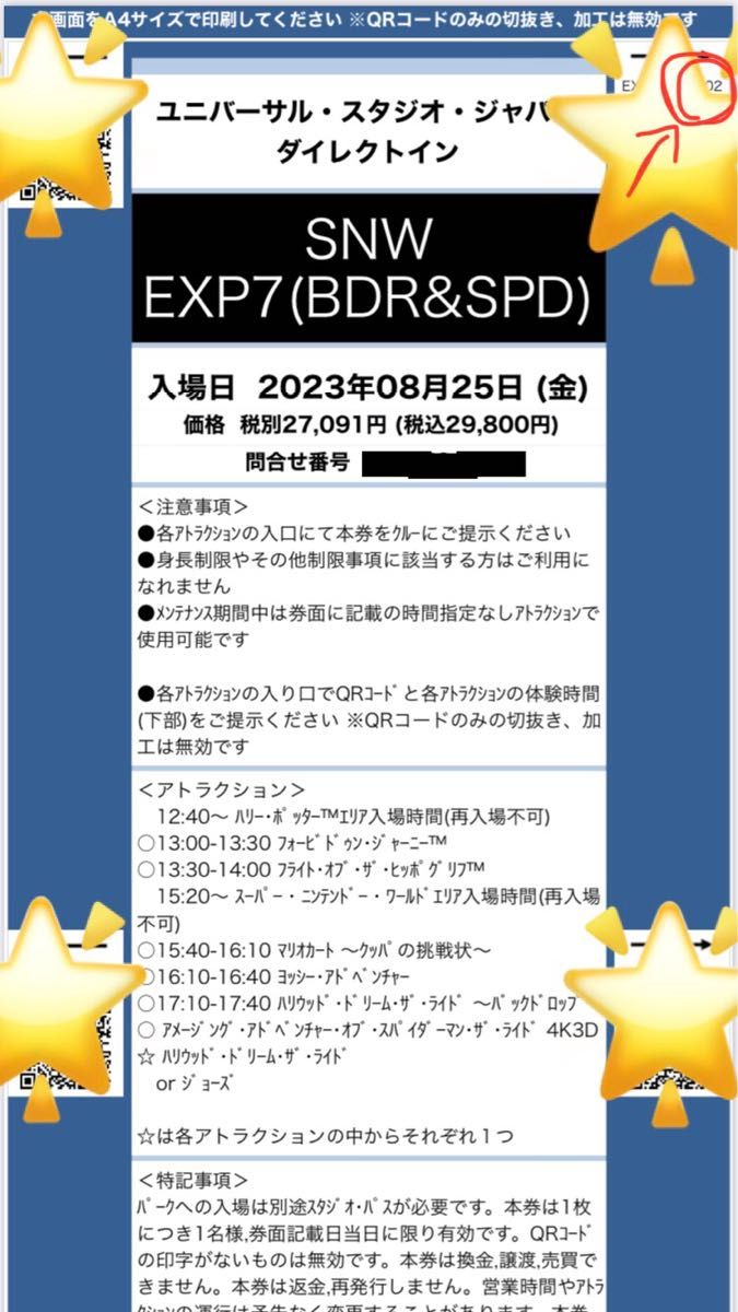 USJ ユニバーサル・エクスプレス・パス7~バックドロップ