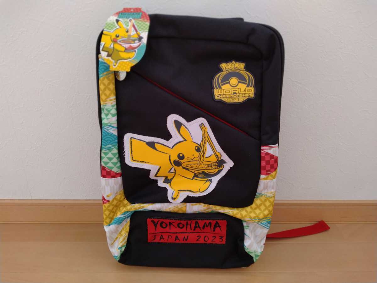 新品未使用 ポケモン ワールドチャンピオンシップス横浜2023 バック