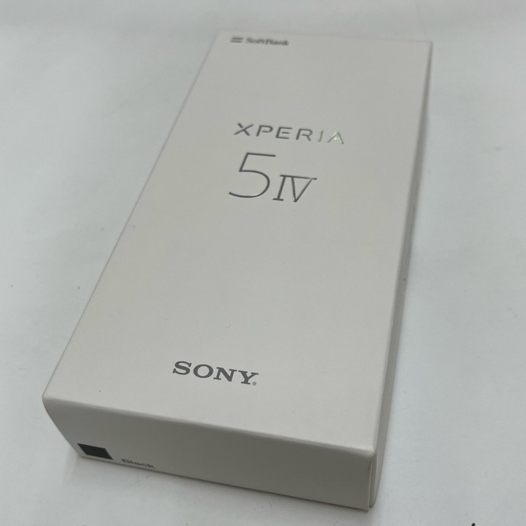 【送料無料/新品未使用】SIMフリー Xperia 5 IV 8GB 128GB A204SO ブラック SoftBank 〇判定【一丁目店】