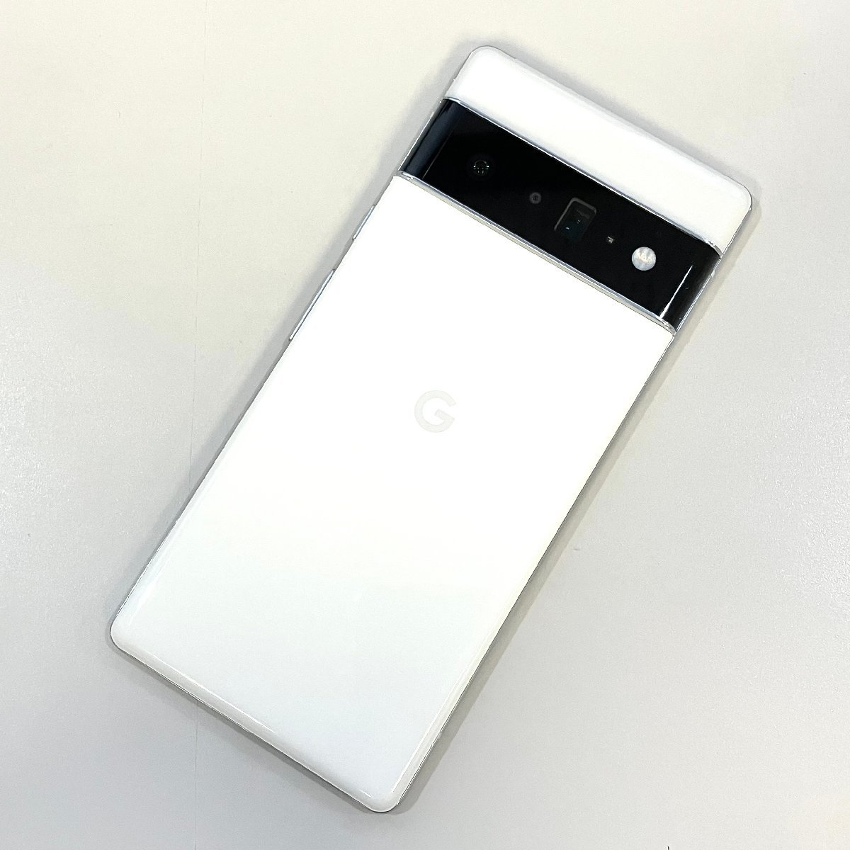 【送料無料 中古 訳あり】SIMフリー Google Pixel 6 Pro 128GB クラウディホワイト 赤ロム保証 Softbank版【京都駅前】_画像3