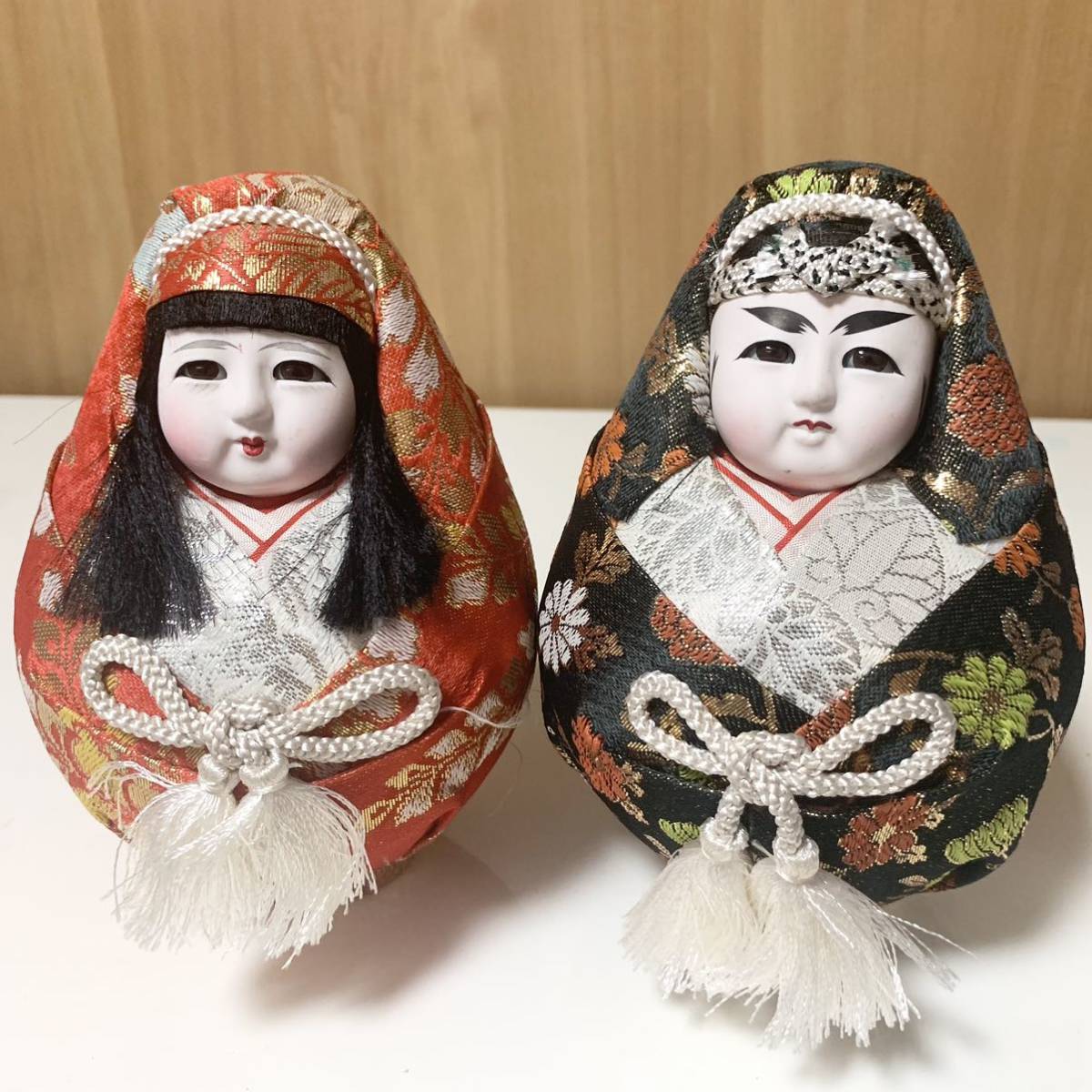 * anonymity delivery ... Showa Retro miscellaneous goods . earth toy Japanese doll doll hinaningyo large inside paint hinaningyou tradition industrial arts Hinamatsuri rare rare period thing 