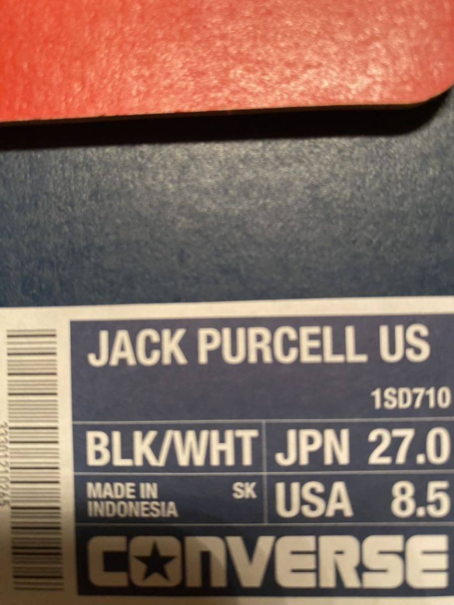 最高級 直営店限定 JACK PURCELL 27cm ジャックパーセル コンバース