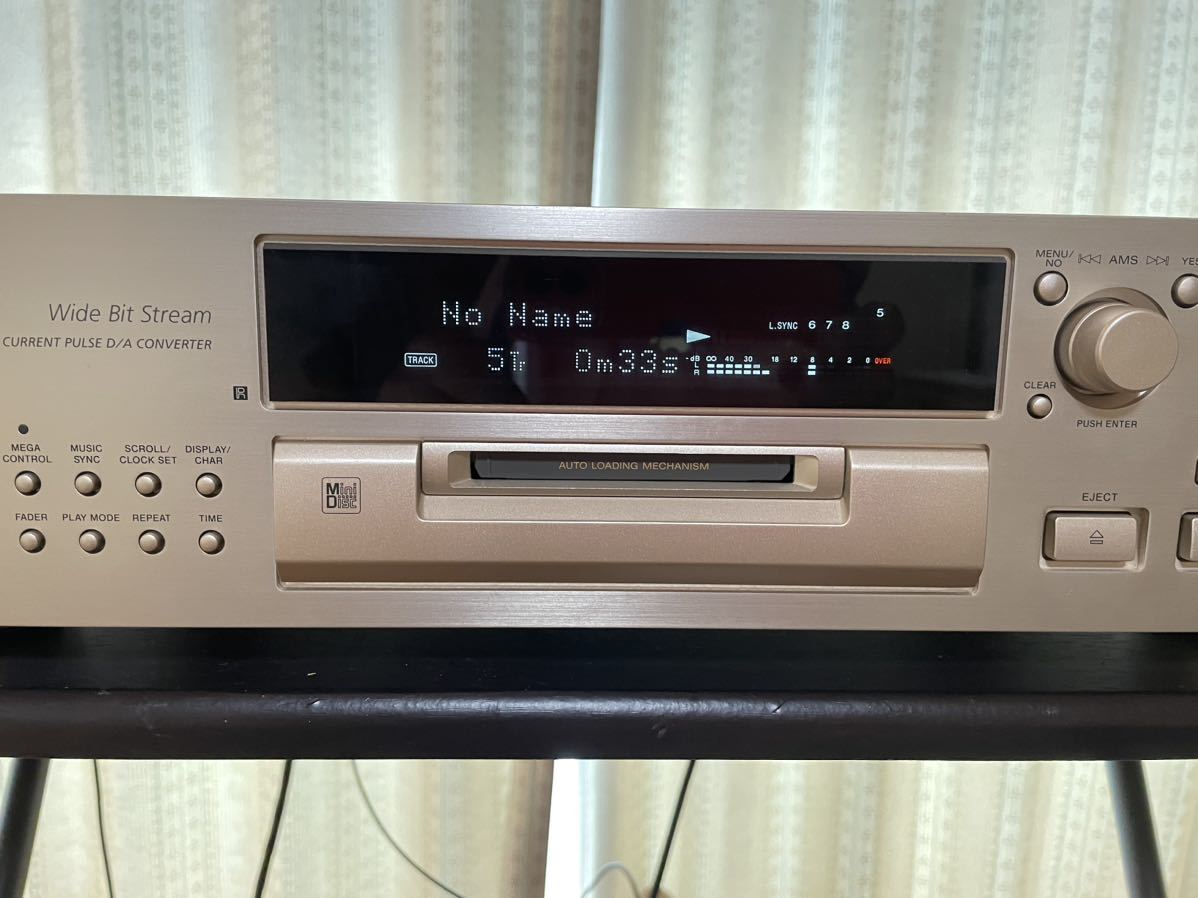 売れ筋ランキングも SONY ソニー MDデッキ MDS-JB920 動作品 録再動作