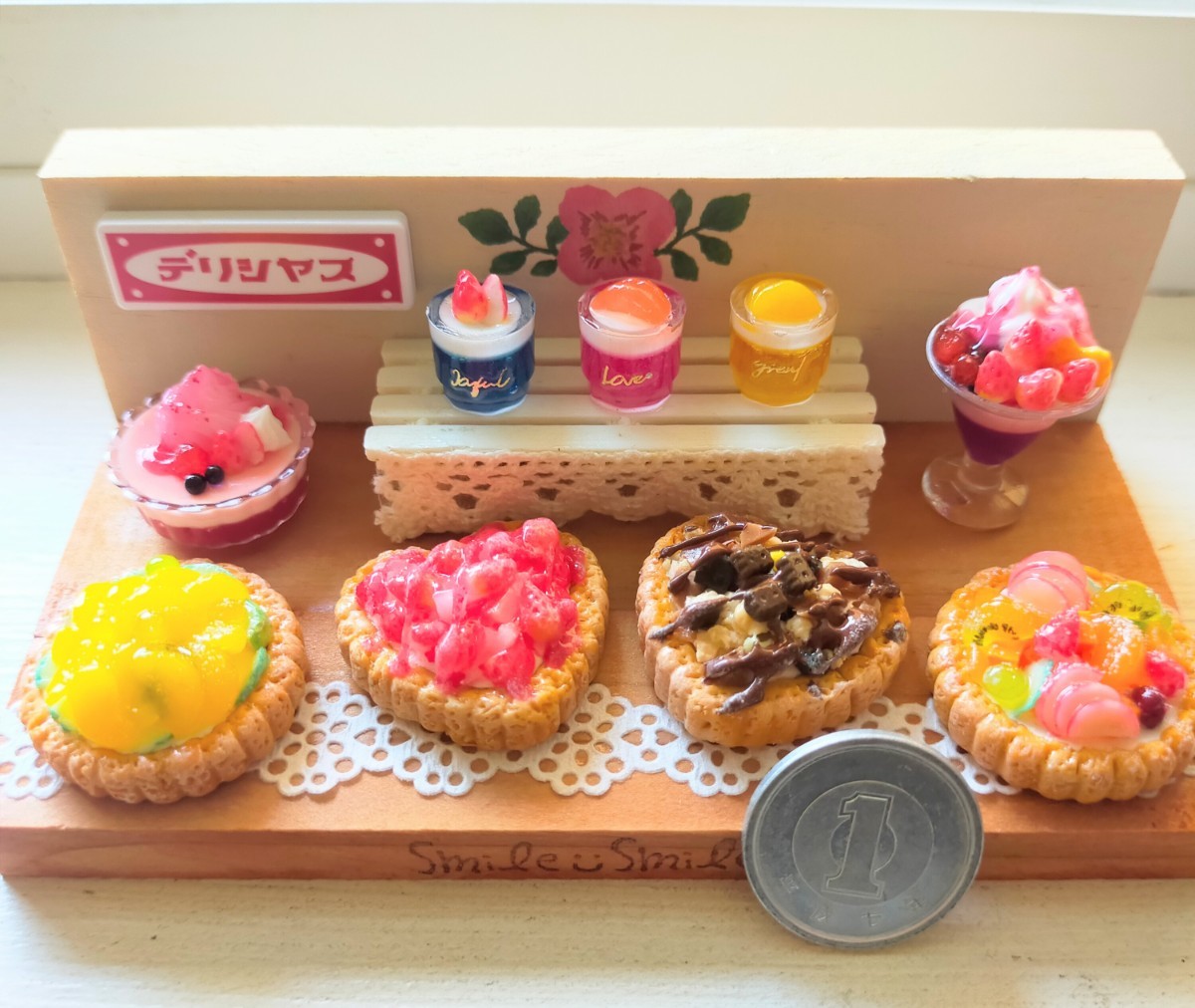 ミニミニタルト28個セット ミニチュア ドールハウス - おもちゃ