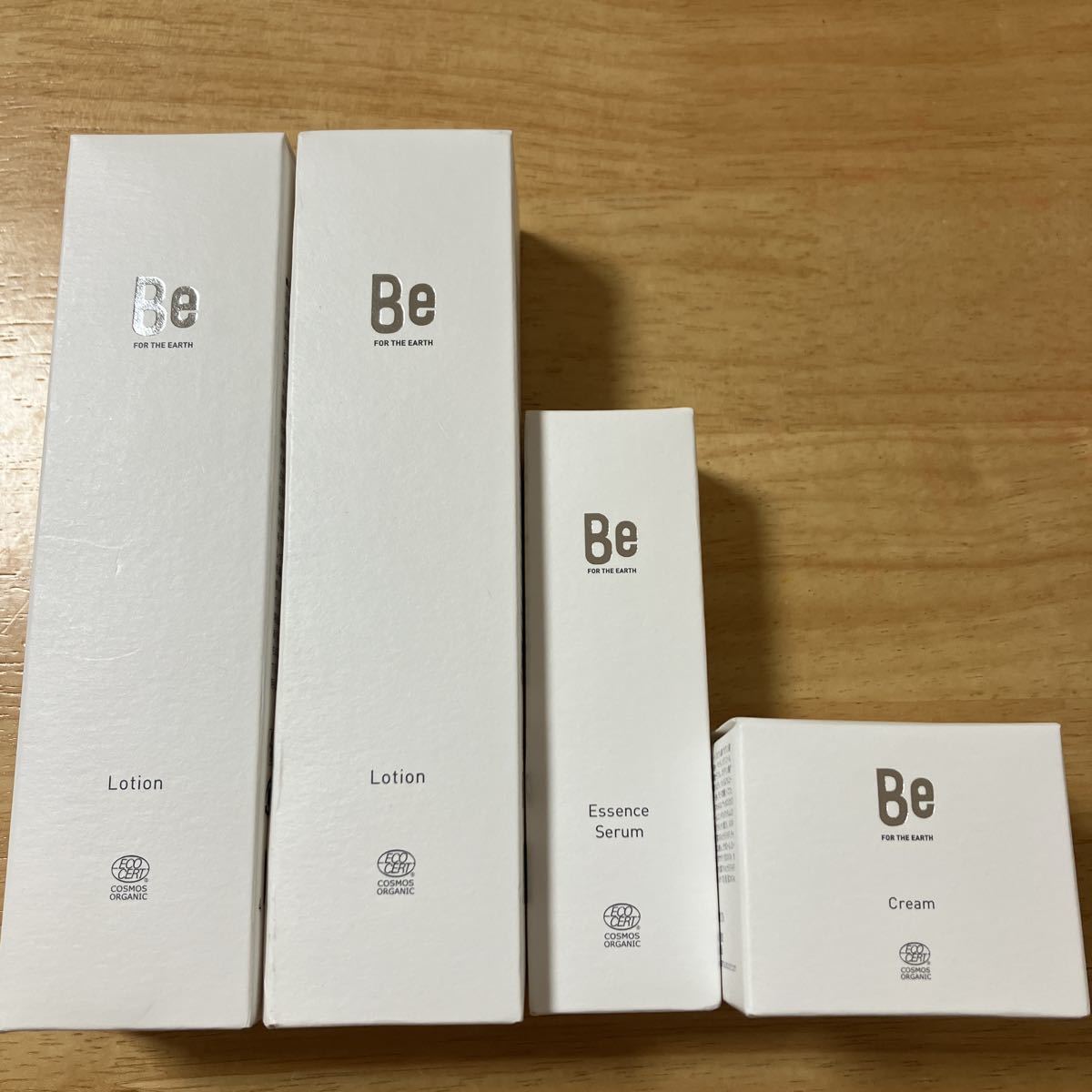 未開封 4点セット Be ビー ローション エッセンスセラム クリーム Be for the earth オーガニック スキンケアセット