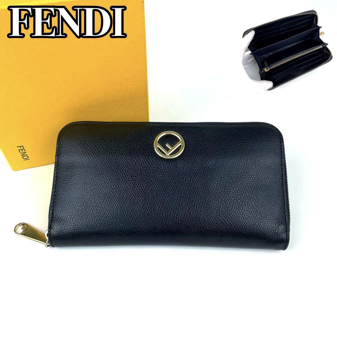 美品 FENDI フェンディ 長財布 コインケース 長財布-