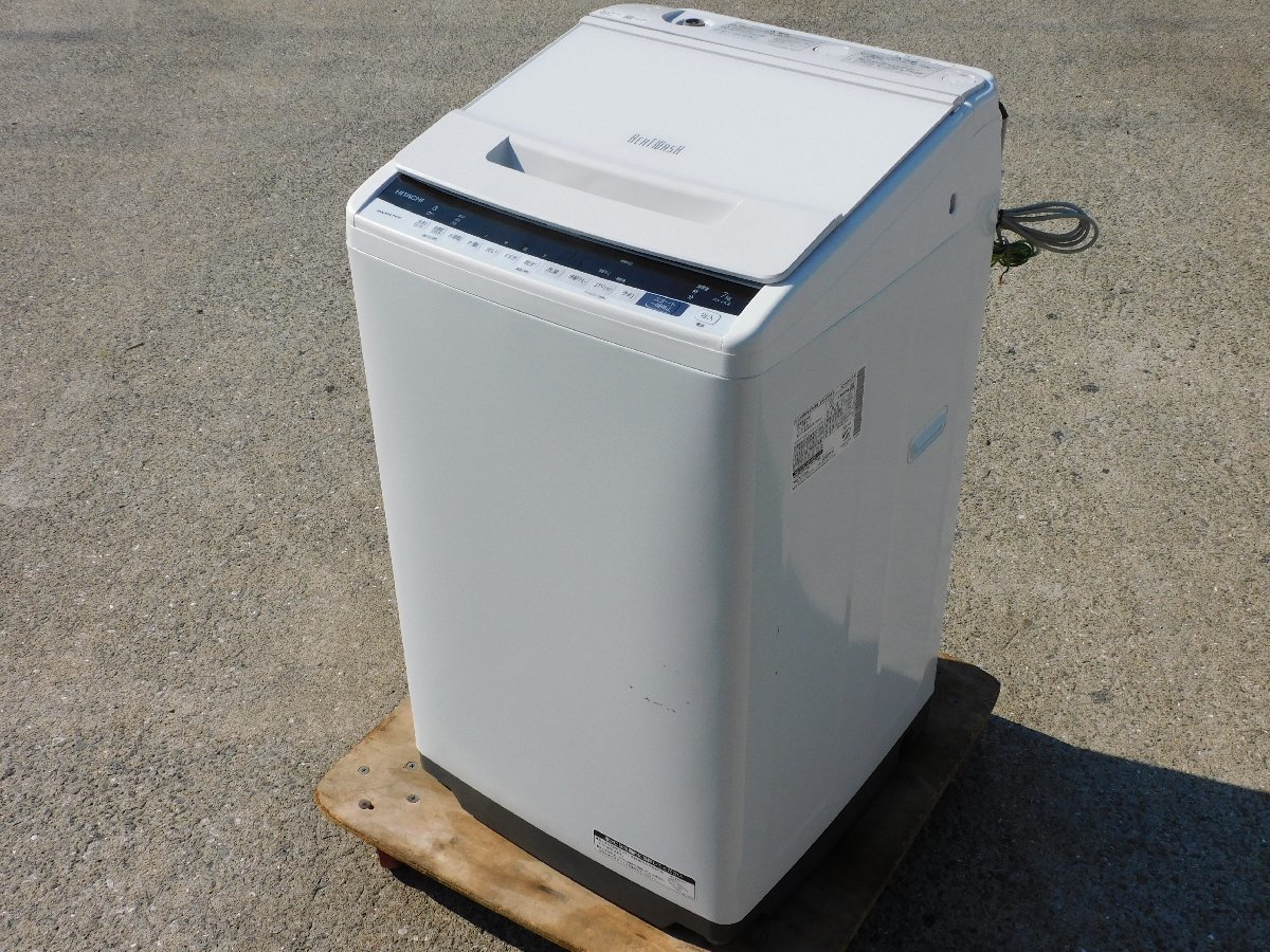 正常動作品/2020年】HITACHI 全自動洗濯機BW-V70E | JChere雅虎拍卖代购