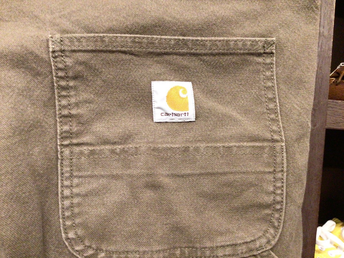 ビックサイズ CARHARTT RELAXED FIT PAINTER DUCK PANTS SIZE 44 カーハート リラックス フィット ペインター ダック パンツ ワークウェア_画像4