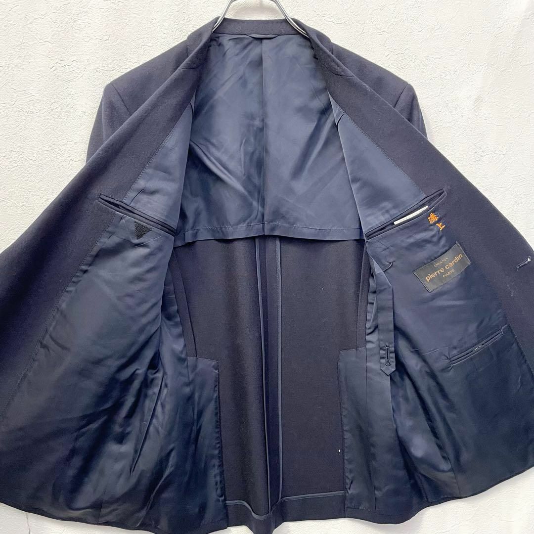 ピエールカルダン デザインボタン ダブル 紺ブレザー 金ボタン ピエールカルダン デザインボタン ダブル 紺ブレザー 金ボタン