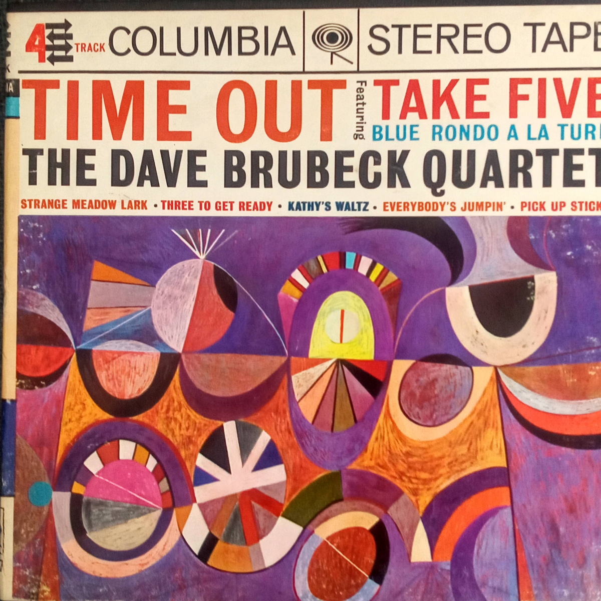  JAZZオープンリールテープ　TIME OUT / THE DAVE BRUBECK QUARTET_画像1