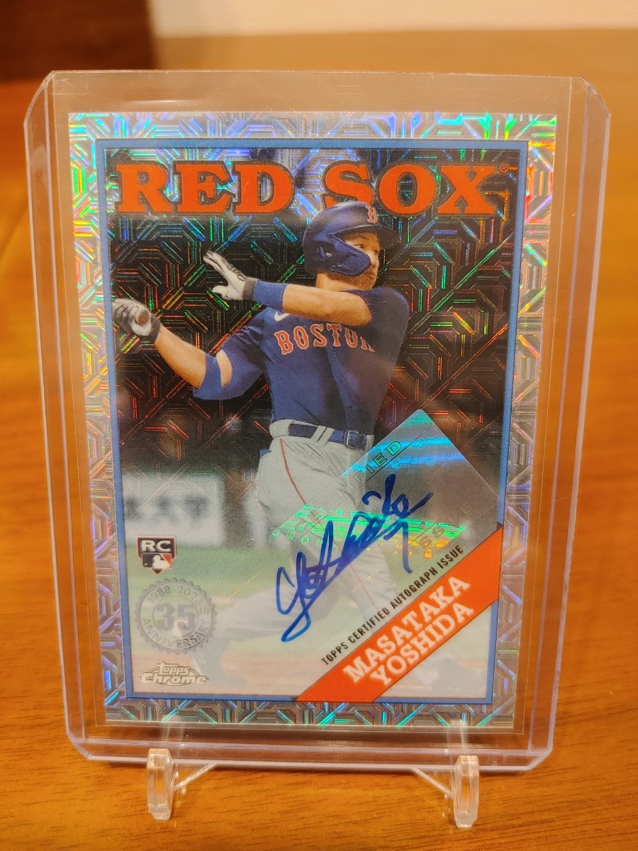 シリ吉田正尚 Topps Auto 直筆サイン Rookie   JChere雅虎拍卖代购