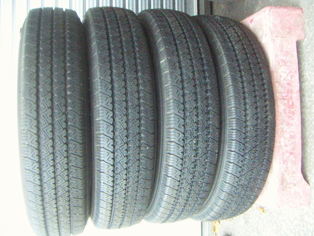 ◆新車外し 205/80R17.5 ブリヂストン V-STEEL RIB265 4本 2019年製◆A1819