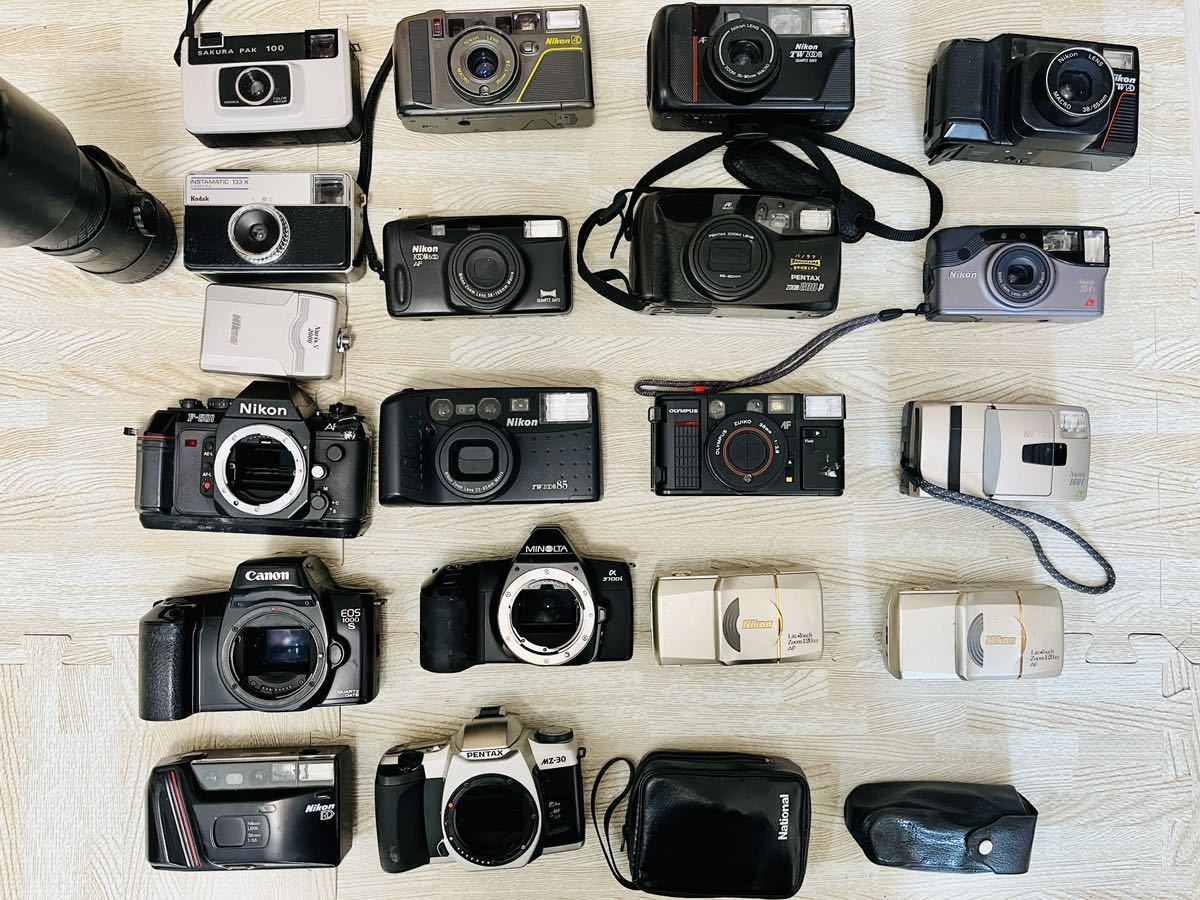 1円スタート】 【ジャンク】 Nikon コンパクトカメラ 20台まとめセット