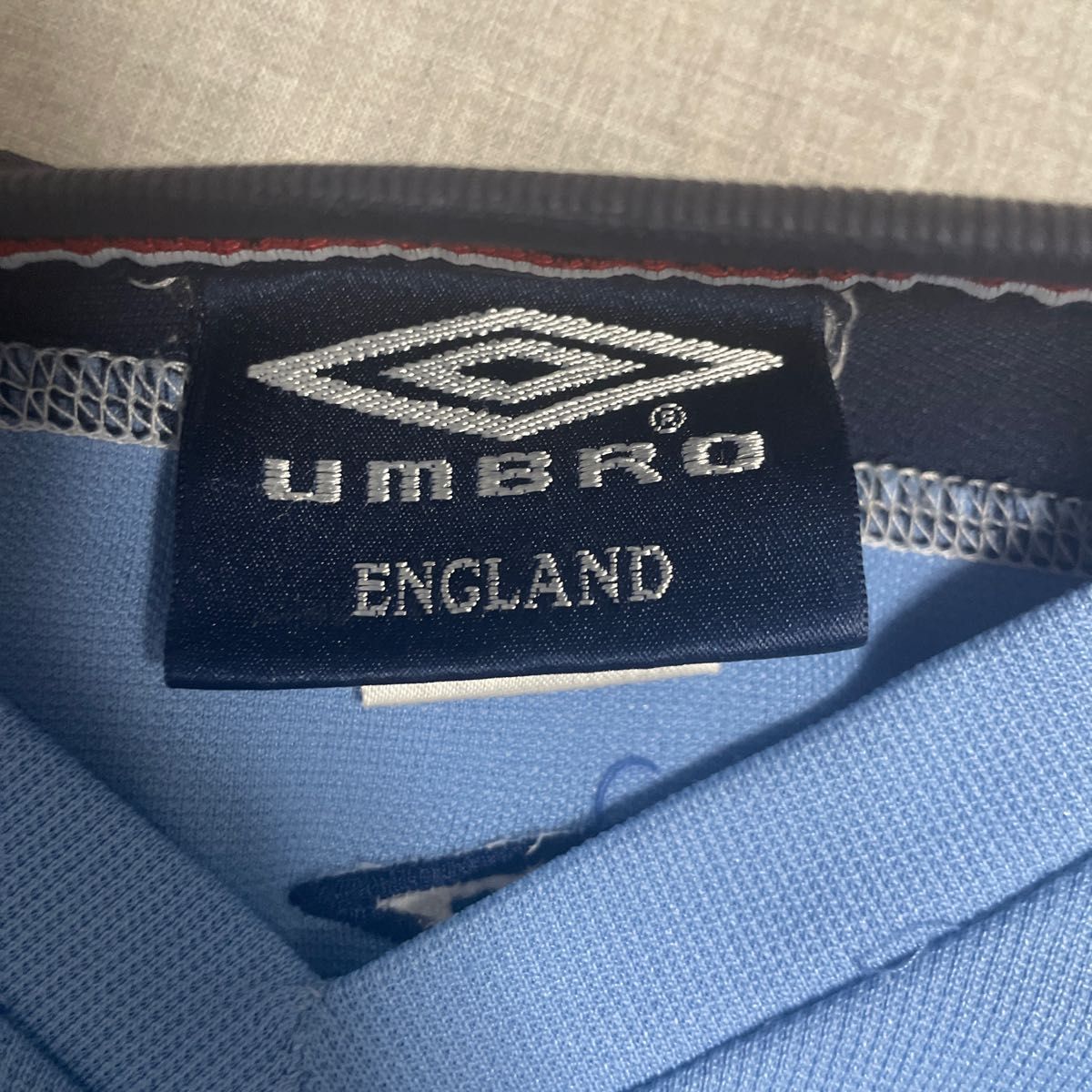 イングランド代表　アンブロ　サッカーシャツ　ゲームシャツ　ユニフォーム