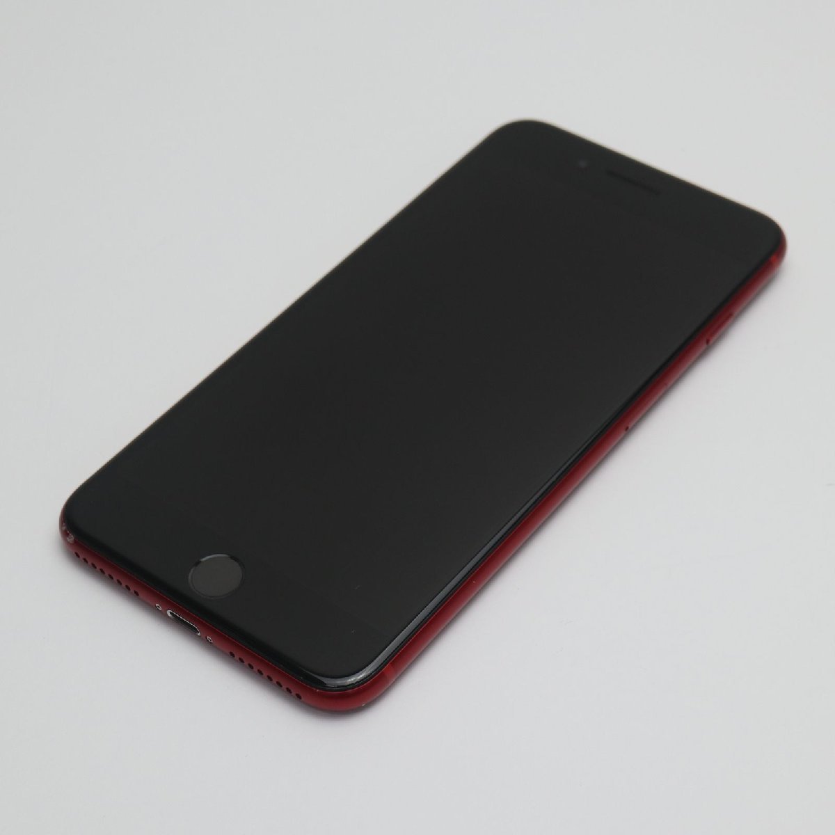 定期入れの 良品中古 SIMフリー iPhone8 PLUS 256GB レッド RED スマホ