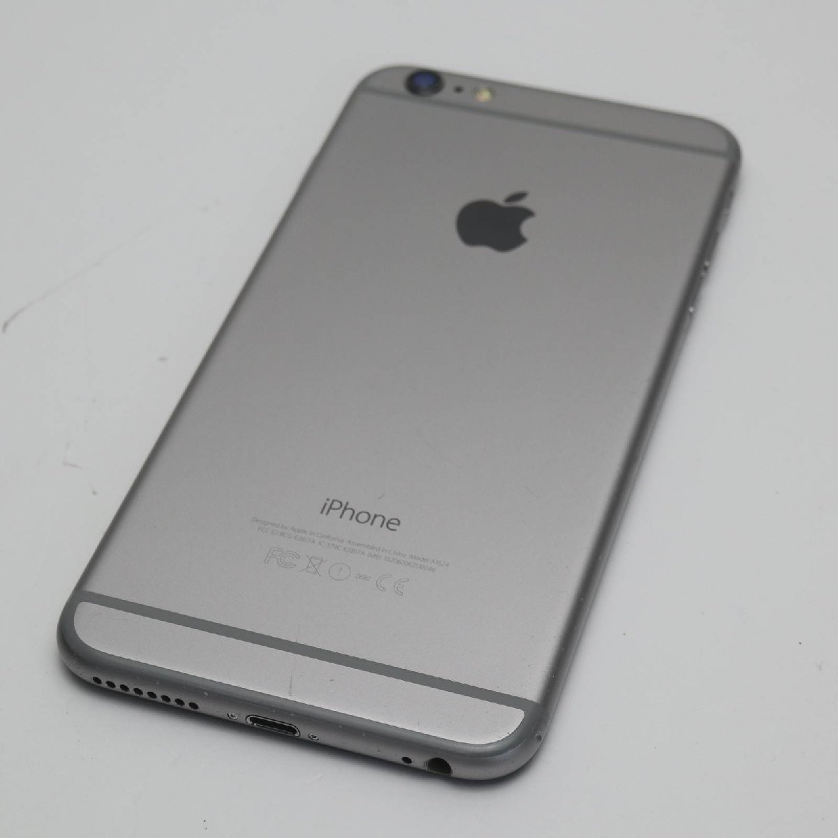 美品 DoCoMo iPhone6 PLUS 128GB スペースグレイ 即日発送 スマホ Apple DoCoMo 本体 白ロム あすつく 土日祝発送OK