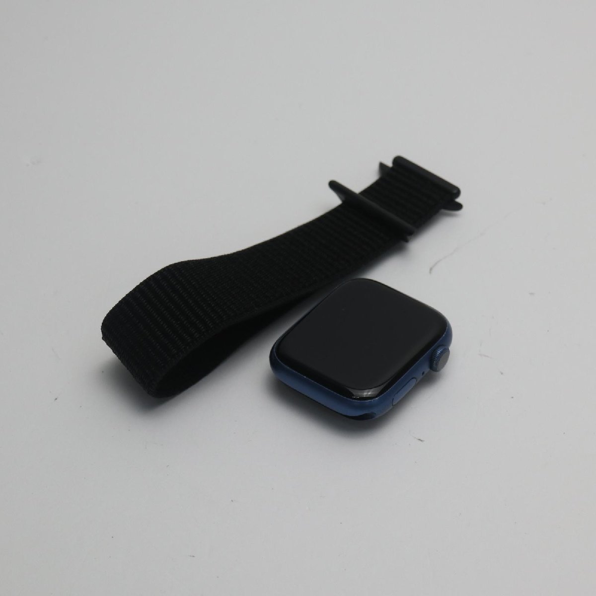 美品 Apple Watch Series7 45mm GPS ブルー 本体 即日発送 土日祝発送OK あすつく