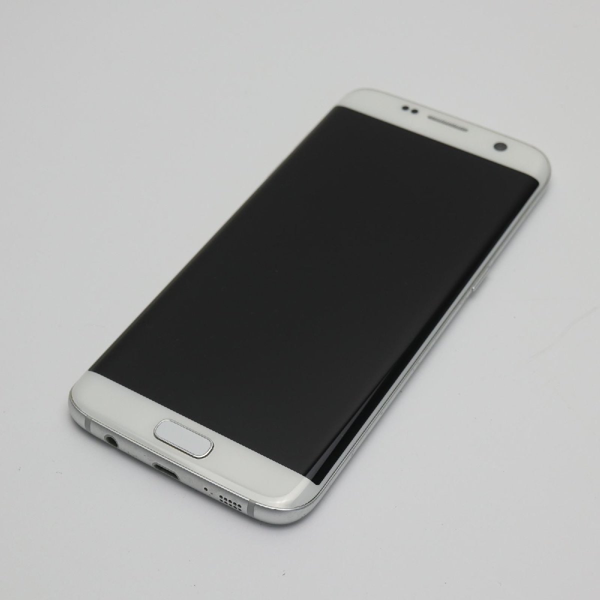 ホットセール 超美品 SC-02H Galaxy S7 edge ホワイト 即日発送 スマホ