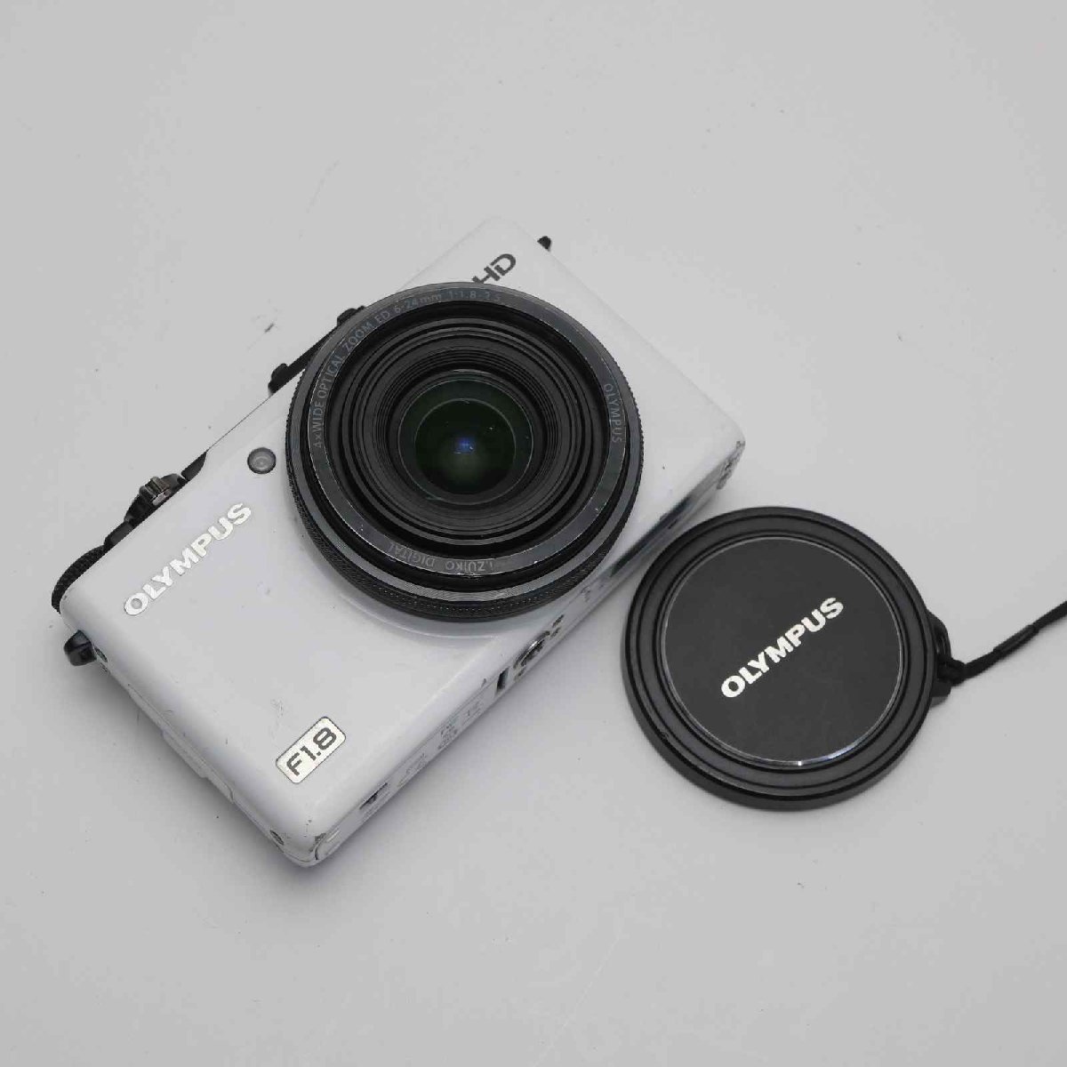 5年保証』 デジカメ OLYMPUS 即日発送 ホワイト XZ-1 良品中古