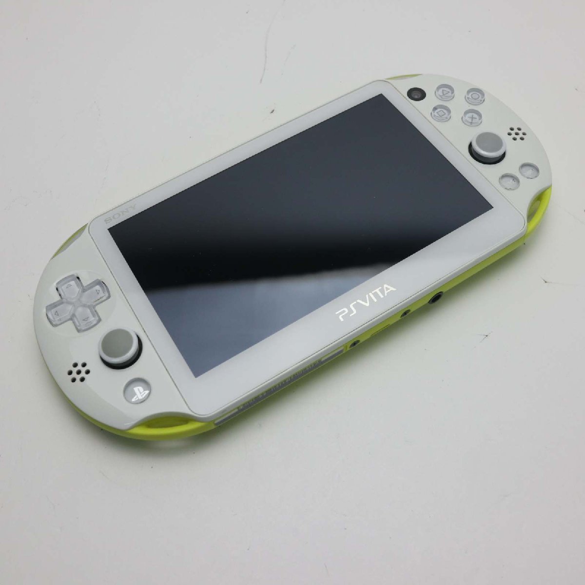 ランキングや新製品 ライムグリーン/ホワイト VITA PS PCH-2000 超美品