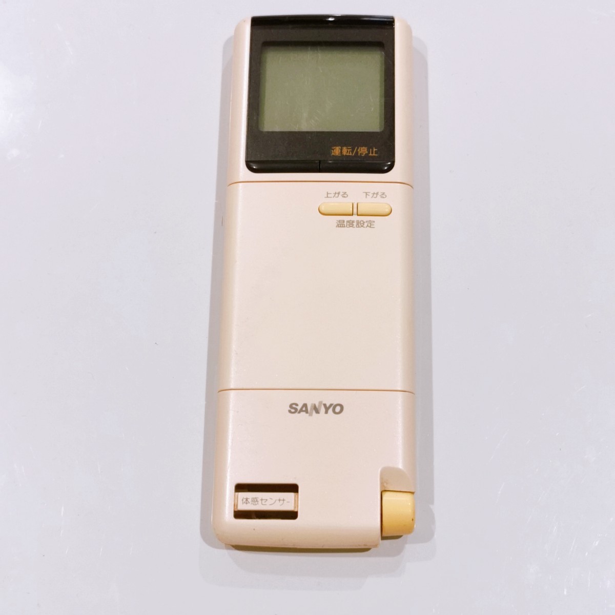 古典 387 エアコン リモコン SANYO サンヨー RCS-350WR(W) サンヨー