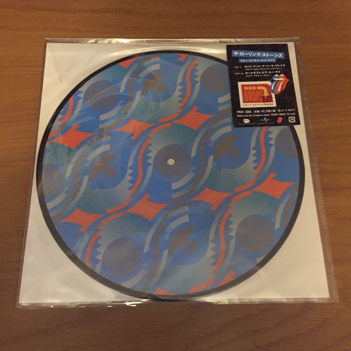 The Rolling Stones Steel Wheels Live 10inch アナログ 新品 国内流通仕様 レコードストアデイ限定盤_画像1