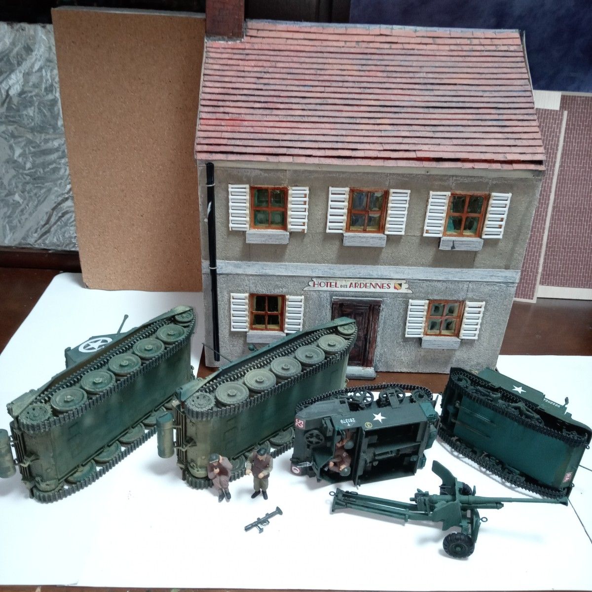 イギリス軍　軍用車輌　1/35　ジオラマ用 