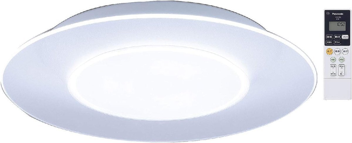 パナソニック LEDシーリングライト AIR PANEL LED 調光・調色タイプ リモコ(中古品)