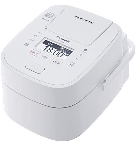 (中古品)パナソニック 炊飯器 5.5合 圧力IH式 Wおどり炊き ホワイト SR-VSX108-W