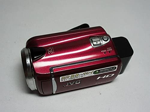 (中古品)JVC Kenwood Victor 120GB Full HD Hard Drive Movie Red GZ-HD620-R_画像1