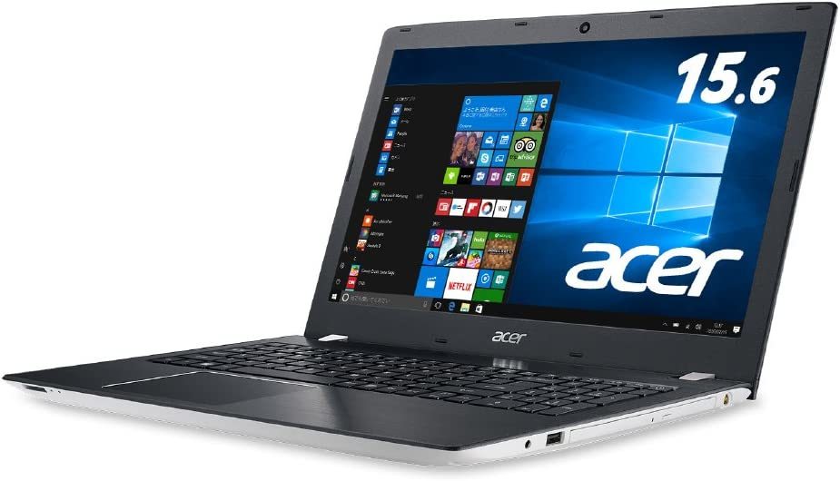 (中古品)Acer ノートパソコン Aspire Core i7/15.6インチ/8GB/1TB/Windows10/ホワイ