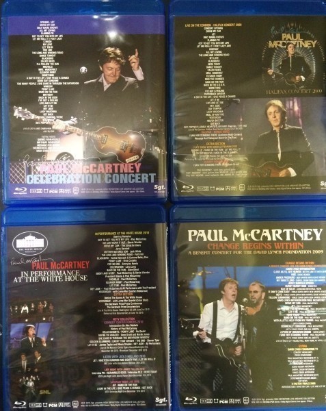 Paul McCartney 2008 2009 ◇Blu-ray10種11枚 ◇ OUT THERE他！Whitehouse Canada Hollywood_画像3