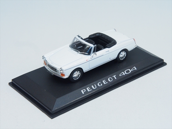 新品★絶版 プジョー 404 カブリオレ 1967年式 (Peugeot 404 Cabriolet)