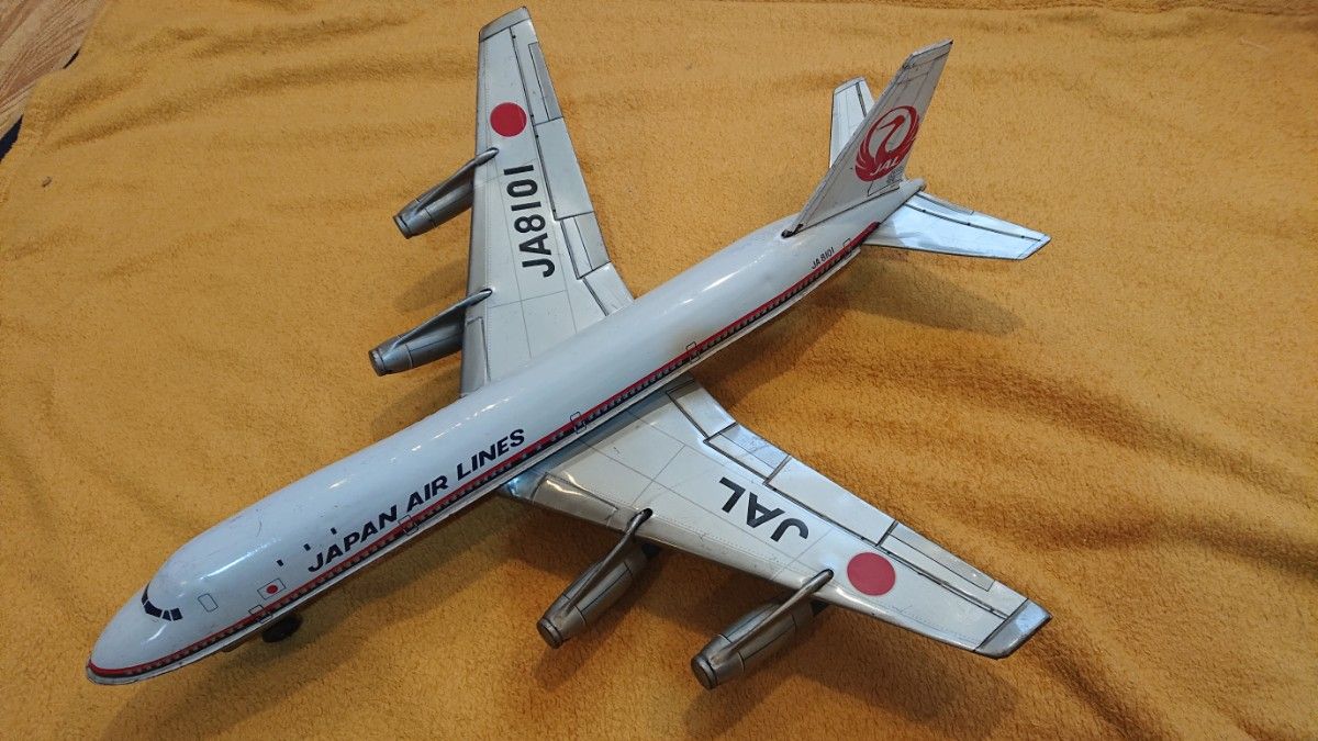 ATC アサヒ玩具 全日空 JAL JAPAN AIR LlNEJA8101 当時物 大型ブリキ玩具 ヴィンテージ