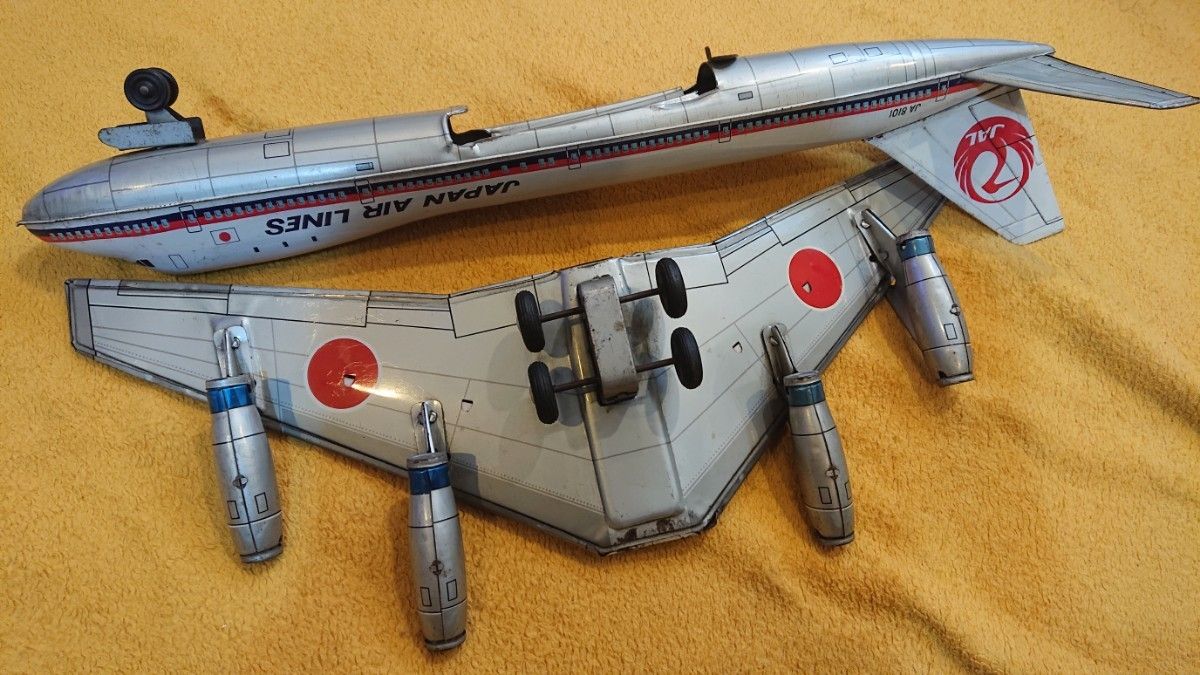 ATC アサヒ玩具 全日空 JAL JAPAN AIR LlNEJA8101 当時物 大型 ATC アサヒ玩具 全日空 JAL JAPAN AIR LlNEJA8101 当時物 大型
